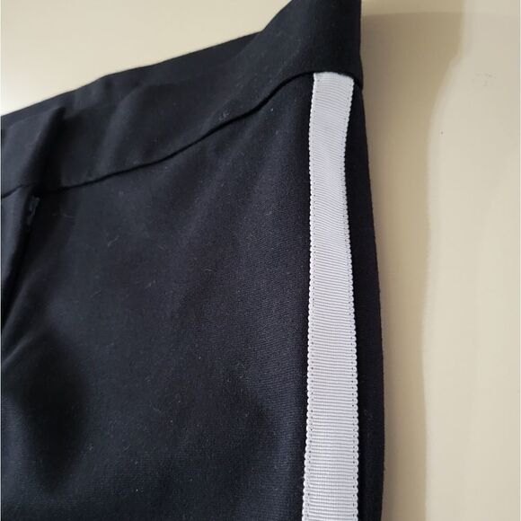 Loft Black Skinny Legging White Stripe Trouser - Picture 9 of 12